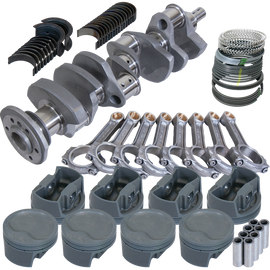 Eagle Chevy 350 3.750in Crank 5.700in I-Beam Rods -16cc 4.060in Pistons Rotating Assembly