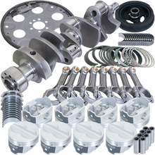 Load image into Gallery viewer, Eagle Chevy 350 1Pc 3.750in Crank 5.700in I-Beam Rod 4.060in Pistons 153 Tooth FP Balanced Assembly