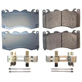 Power Stop 2024 Ford Mustang Front Z17 Evo Ceramic Brake Pad w/Hardware