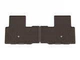 WeatherTech 23-25 Honda Pilot Rear All-Weather Floor Mats - Cocoa