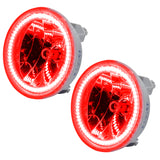 Oracle Lighting 07-13 Chevrolet Avalanche Pre-Assembled LED Halo Fog Lights -Red SEE WARRANTY