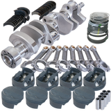 Eagle Chevy LT1 350 1Pc 3.750in Crank 6.000in I-Beam Rods 6cc Dome 4.040in Pistons Rotating Assembly