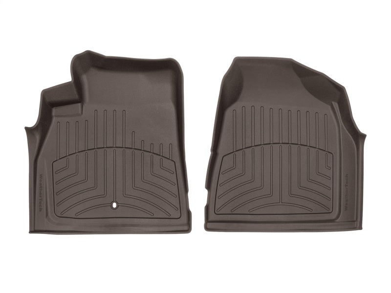 WeatherTech 2008+ Buick Enclave Front FloorLiner HP - Cocoa