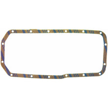 Load image into Gallery viewer, Fel-Pro Buick Skylark OS 13397 C-1 Engine Oil Pan Gasket Set Blue Stripe cork-rubber
