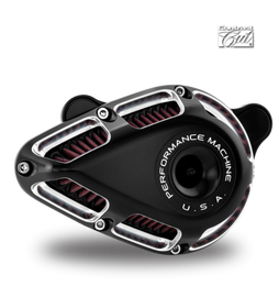 Performance Machine 91-Up XL Jet Air Cleaner  - Contrast Cut
