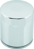 Twin Power Twin Cam and M8 Chrome Oil Filter Rpls H-D 63798-99 with Backflow Valve