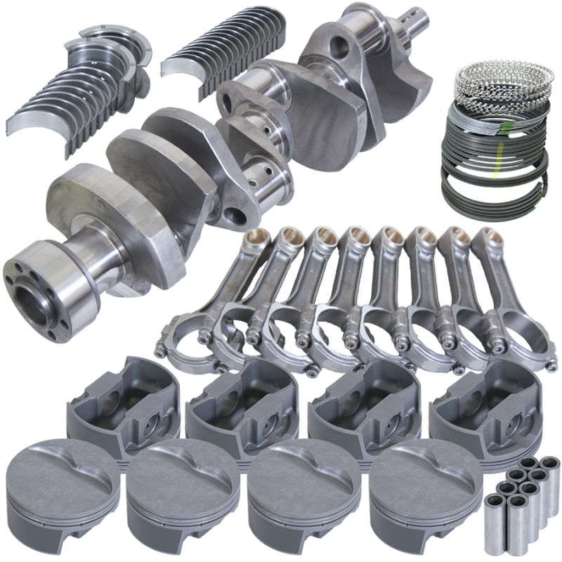 Eagle Chevy LT1350 1Pc 3.750in Crank 6.000in I-Beam Rods -5cc 4.060in Pistons Rotating Assembly