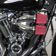 Load image into Gallery viewer, S&amp;S Cycle 17-21 M8 Models Intake Runner Induction Kit - Chrome