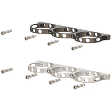 Load image into Gallery viewer, Wilwood Triple Aluminum Reservoir Lightweight Bracket w/ Mounting Screws - Billet