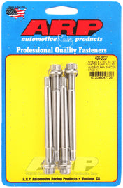 ARP 5/16-24 X 3.750 SS 12pt water pump pulley w/ 2.500in fan spacer stud kit