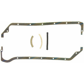 Fel-Pro OS 2996 C-1 Engine Oil Pan Gasket Set Blue Stripe cork-rubber