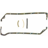 Fel-Pro OS 2996 C-1 Engine Oil Pan Gasket Set Blue Stripe cork-rubber