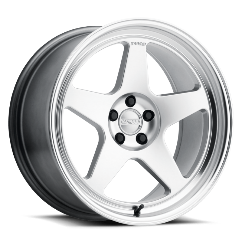 Kansei K12H Knp 15x8in / 4x100 BP / 25mm Offset / 73.1mm Bore - Hyper Silver Wheel