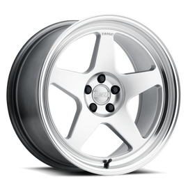 Kansei K12H Knp 19x9.5in / 5x112 BP / 35mm Offset / 66.56mm Bore - Hyper Silver Wheel
