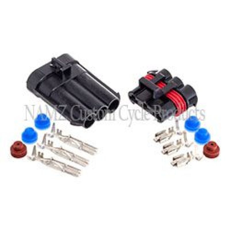 NAMZ AMP Power Plug Kit - M/F Water-Tight Quick-Disconnect Plug Set