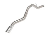 aFe Large Bore-HD 5in 409SS DPF-Back Exhaust System w/Pol Tip 24-25 GM Diesel Trucks V8-6.6L(td) L5P