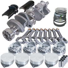 Load image into Gallery viewer, Eagle Chevy 350 1Pc 3.480in Crank 6.000in I-Beam Rod -7cc Flat Top 4.030in Pistons Rotating Assembly