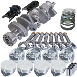 Eagle Chevy 350 1Pc 3.480in Crank 6.000in I-Beam Rod -7cc Flat Top 4.030in Pistons Rotating Assembly