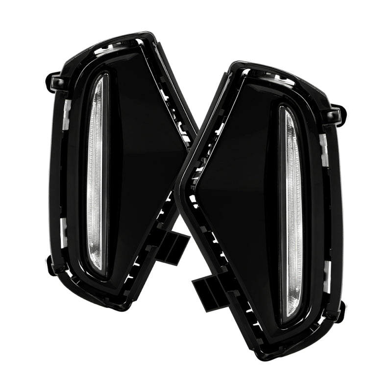 Spyder 19-21 Toyota RAV4 OEM Full LED Fog Light w/ Switch - Clear (FL-TRAV419-LED-C)