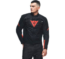 Load image into Gallery viewer, Dainese Smart Jacket Long Sleeve Sportblack/Fluorescent-Red Size - 50