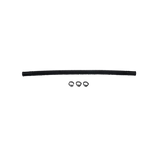 Deatschwerks Convoluted Tubing 300mm Length x 8mm ID Side 1 x 8mm ID Side 2 - Black
