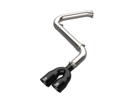 aFe Takeda Axle-Back Exhaust System Hyundai Elantra N Line 21-25 L4-1.6L- Black Tip