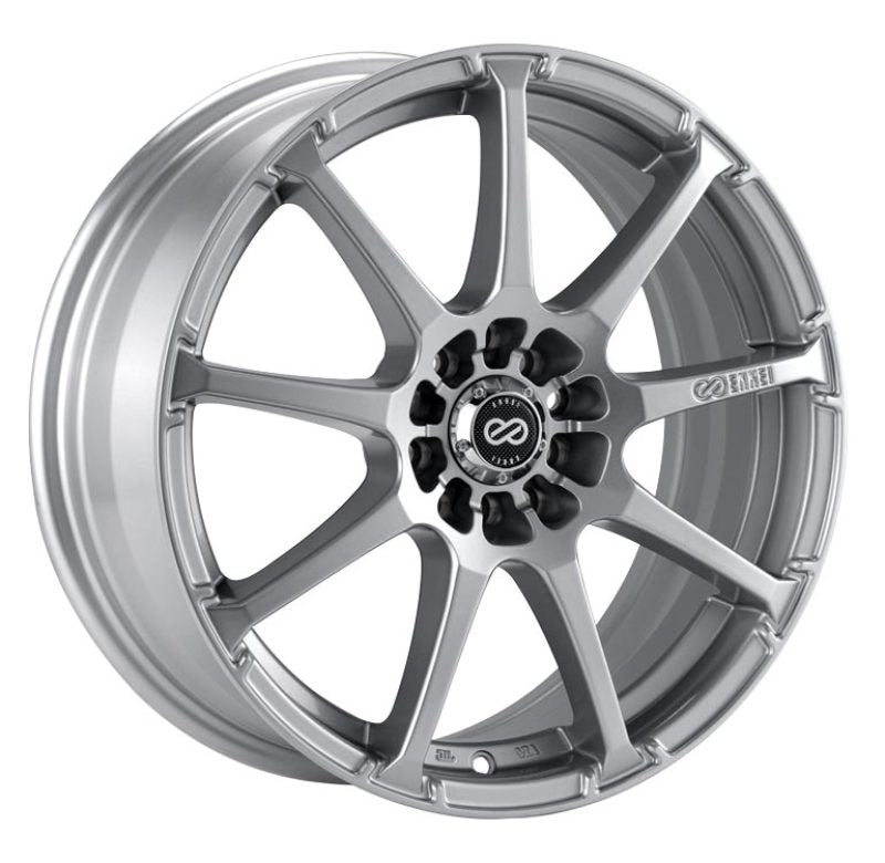 Enkei EDR9 16x7 5x100/114.3 38mm Offset 72.6 Bore Diameter Silver Wheel