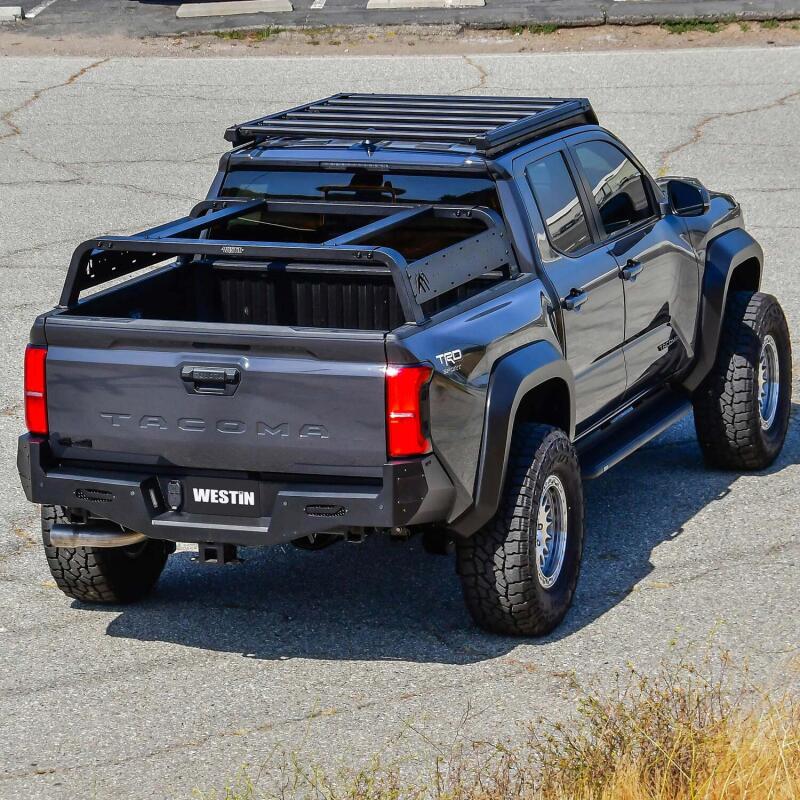 Westin 2024 Toyota Tacoma Double Cab Mesa Roof Rack - Textured Black