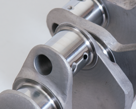 Eagle Chevrolet 4.125in Stroke Internal Balance Forged 4340 Steel Crankshaft