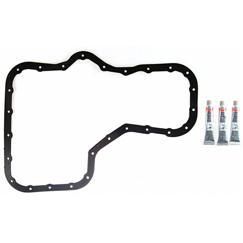 Fel-Pro Toyota Tundra OS 30739 Engine Oil Pan Gasket Set High-Temperature Rubber-Coated Fiber