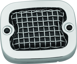 Kuryakyn Mesh Master Cylinder Cover Brk Chrome