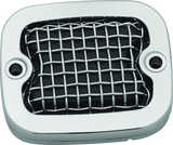 Kuryakyn Mesh Master Cylinder Cover Brk Chrome