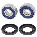 All Balls Racing 00-04 Kawasaki KL250 Super Sherpa Wheel Bearing Kit Rear