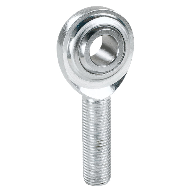 QA1 G Series 2-Pc Rod End - Male/Right Hand - .5in Bore x 1/2-20 - Stainless Steel w/PTFE