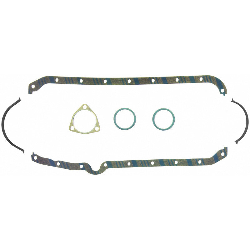Fel-Pro Chevrolet Camaro OS 5197 C-4 Engine Oil Pan Gasket Set Blue Stripe cork-rubber