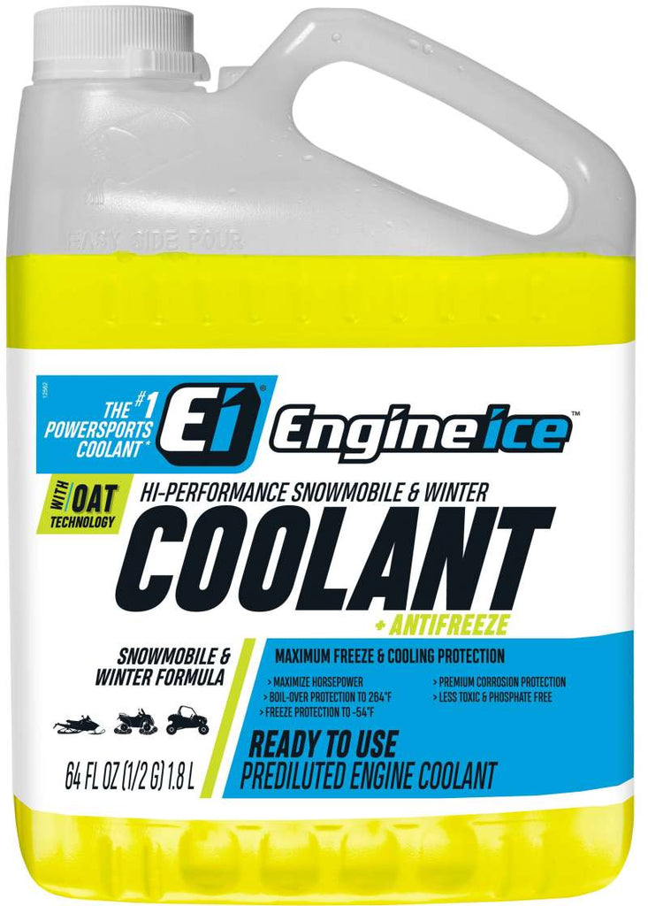 Engine Ice Hi-Performance Snowmobile Winter Coolant + Antifreeze 1/2 Gal