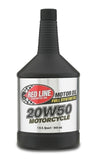 Red Line 20W50 Motorcycle Oil Quart - Single