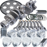 Eagle Chevy 350 1Pc 3.750in Crank 5.700in I-Beam Rods -10cc 4.060in Pistons Balanced Assembly