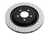 DBA 2005 Chrysler Crossfire SRT-6 Rear 4000 Series Drilled Rotor