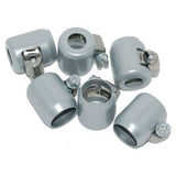 NAMZ Fuel Line Hose Clamps 1/4-5/16in. ID Silver (6 Pack)