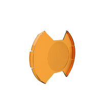 Load image into Gallery viewer, KC HiLiTES SlimLite 8in. LED Light Shield Driving (Shield Only) - Amber