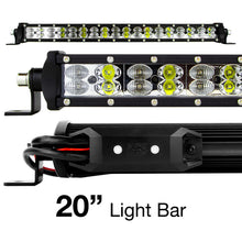 Load image into Gallery viewer, XK Glow RGBW Light Bar High Power Offroad Work/Hunting Light w/ Bluetooth Controller 20In