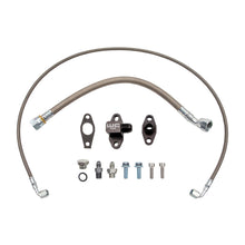 Load image into Gallery viewer, Wehrli Chevrolet 6.6L Duramax L5P S400 Single Turbo Oil Line Kit