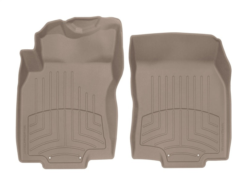 WeatherTech 2014+ Nissan Rogue Front FloorLiner HP - Tan
