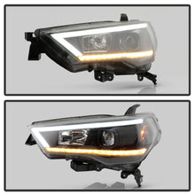 Load image into Gallery viewer, Spyder 14-20 Toyota 4Runner Projector Headlights w/Seq. LED Turn Sig. LED White Light Bar Park Light