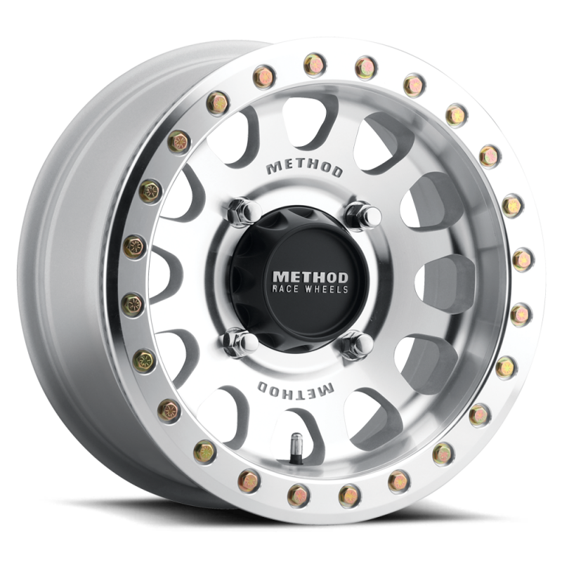 Method MR401 UTV Beadlock 15x7 / 5+2/38mm Offset / 5x4.5 / 72 CB Machined - Raw Wheel