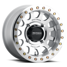 Load image into Gallery viewer, Method MR401 UTV Beadlock 15x7 / 5+2/38mm Offset / 5x4.5 / 72 CB Machined - Raw Wheel