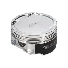 Load image into Gallery viewer, Manley 03-07 Nissan 350Z/Maxima 81.4mm Stroker 96.00mm +.5mm Bore 8.5:1 Dish Piston Set w/ Rings