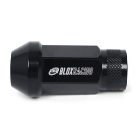 BLOX Racing Street Series Forged Lug Nuts - Black 12 x 1.25mm - Set of 16
