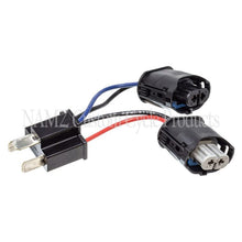 Load image into Gallery viewer, NAMZ 2014+ Road King (w/7in. Dual LED HLamp) Headlight Adapter Pigtail w/Female H9 &amp; H11 to Male H4
